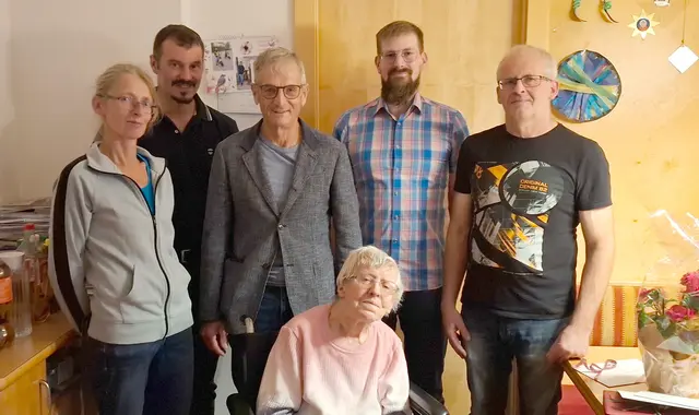 Christina Winkler, Martin Rosenmayr, Bürgermeister Paul Kirchberger, Maria Winkler, Roman Lechner und Josef Winkler. | Foto: privat