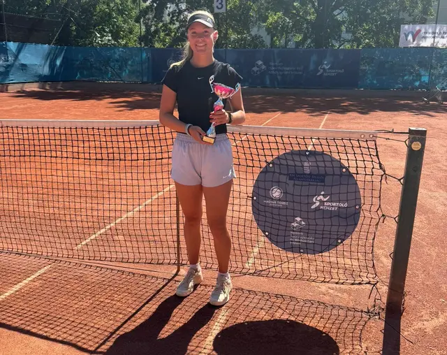 Lea Haider-Maurer errang ihren bislang größten Einzelerfolg im Tennis. | Foto: Haider-Maurer