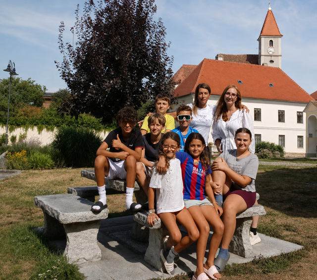 Rebekah aus Kalifornien brachte als Native Speakerin viel Sprachpraxis mit. | Foto: Petra Palutka