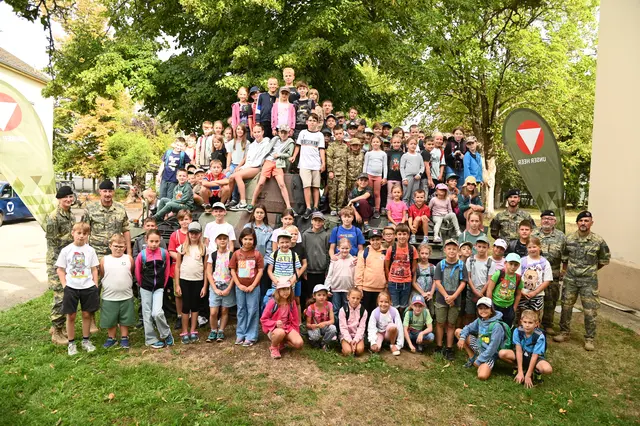 Abenteuer Kaserne: Beim Ferienspiel wurde der Soldatenalltag spielerisch erlebbar.
