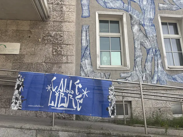 Aktuell arbeiten vier Street Artists an der Fassade der Linzer Post City. Beim Calle Libre Festival am 18. September werden die Kunstwerke offizielle eröffnet. | Foto: MeinBezirk