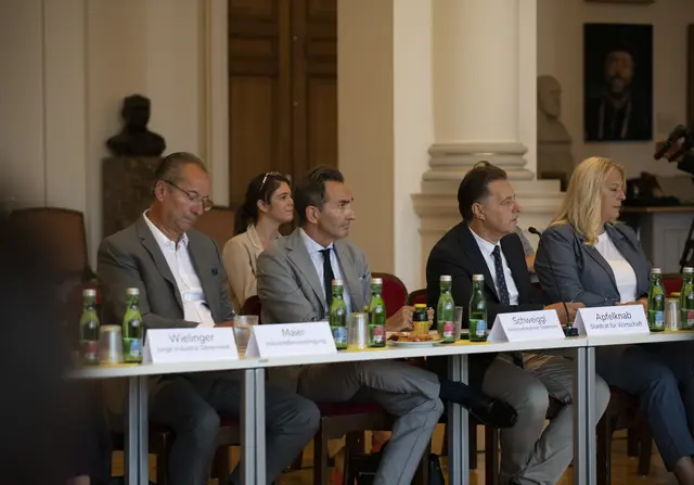 Beim grundsätzlichen Stellenwert der Universitäten herrschte zwischen Vertreterinnen und Vertretern aus Wirtschaft, Arbeitsmarkt, Politik und ÖH breite Einigkeit. | Foto: Uni Graz