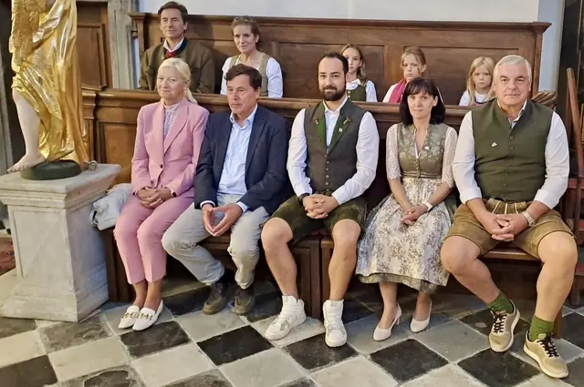 Bei der Andacht in der Pfarrkirche | Foto: Fam
