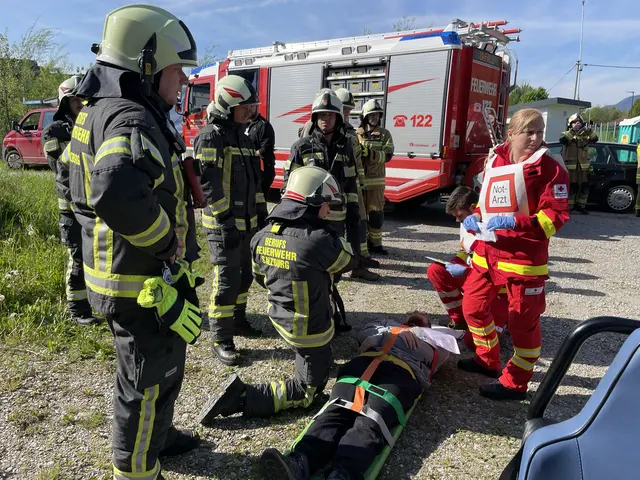 Bei einer früheren Übung wurde ein Zugunglück geprobt. | Foto: Berufsfeuerwehr Salzburg