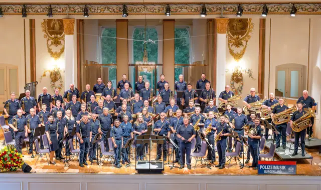 Die Polizeimusik Burgenland lädt am 3. September zum Herbstkonzert.  | Foto: LPD-Bgld