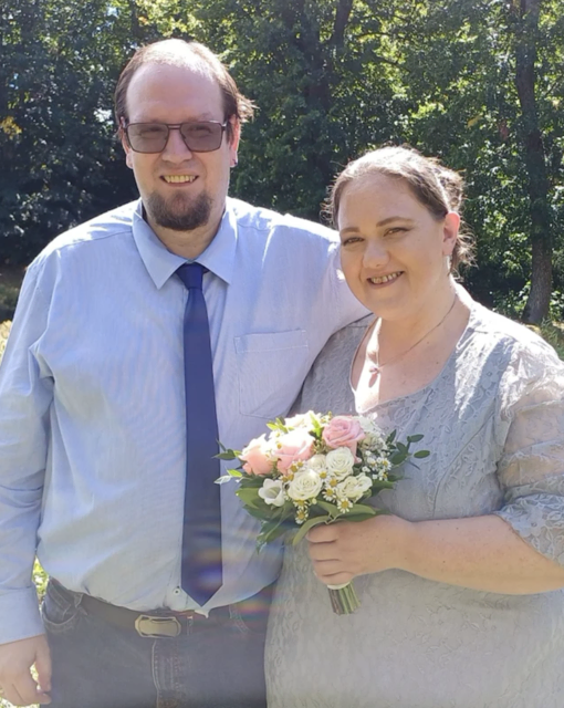 Sandra Jakoubek und Martin Hewelt schlossen den Bund fürs Leben. | Foto: Stadtgemeinde Groß Siegharts