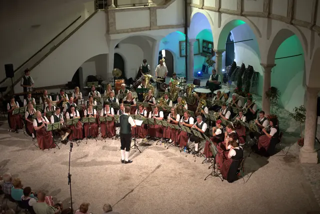 Die Geiersberger Musiker sind bekannt für außergewöhnliche Konzerterlebnisse. | Foto: privat/MV Geiersberg
