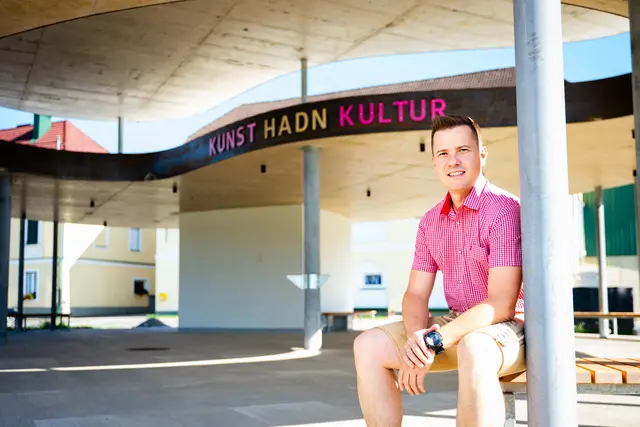 Der Neuhauser Bürgermeister Patrick Skubel | Foto: Erich Varh