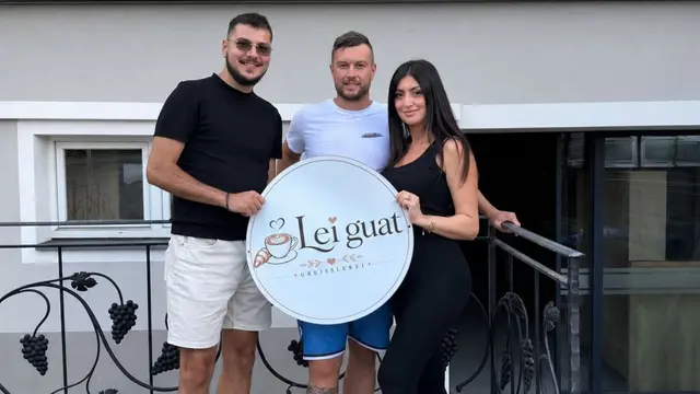 Umut Celikalan, Armin Delic und Sanela Ferhatbegovic eröffnen noch im September gemeinsam das Lokal "Lei guat" in Lendorf, wo einst die Greißlerei war. | Foto: Privat