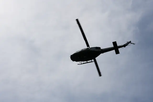 Polizeihubschrauber im Einsatz (Symbolfoto) | Foto: MeinBezirk.at