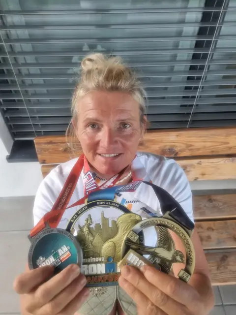 Manuela Fischer hat in diesem Jahr bereits den dritten Ironman gefinisht. | Foto: Fischer