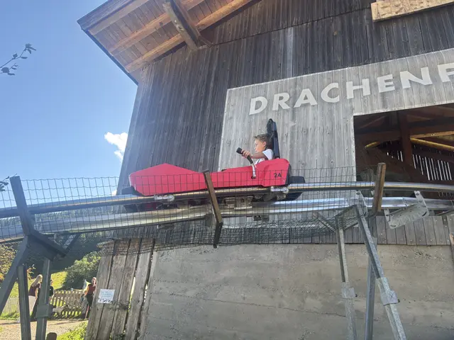 Actionsreiche Fahrt mit dem Coaster.  | Foto: Martina Obertimpfler 