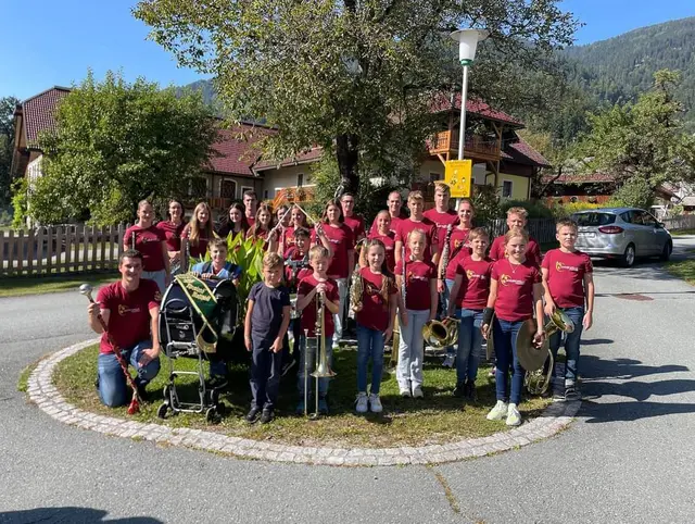 Die Jugend der Trachtenkapelle Alpenland Matschiedl | Foto: TK Alpenland Matschiedl
