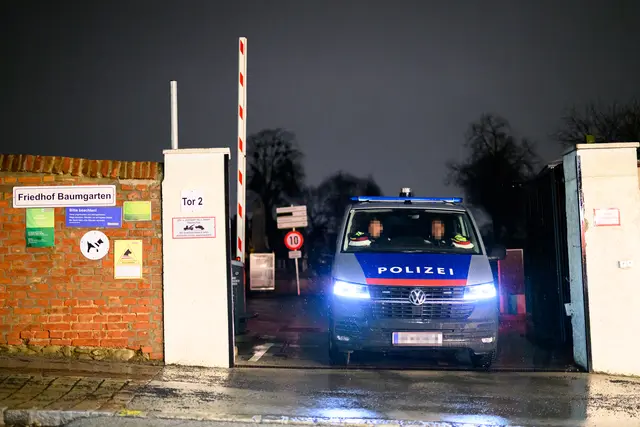 Nach dem brutalen Mord am Friedhof Baumgarten im Februar kommt jetzt eine weitere Jugendliche vor Gericht. (Archiv) | Foto: APA-Images / APA / MAX SLOVENCIK