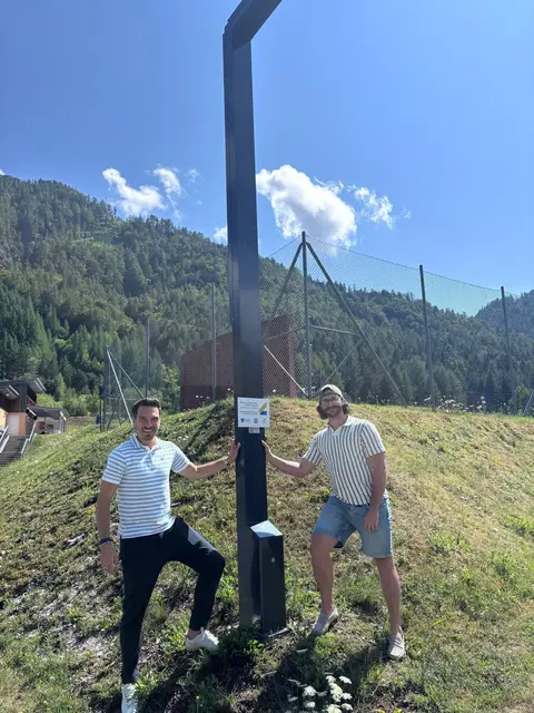 Die energieeffiziente Solarlaterne wird bereits getestet. | Foto: Privat