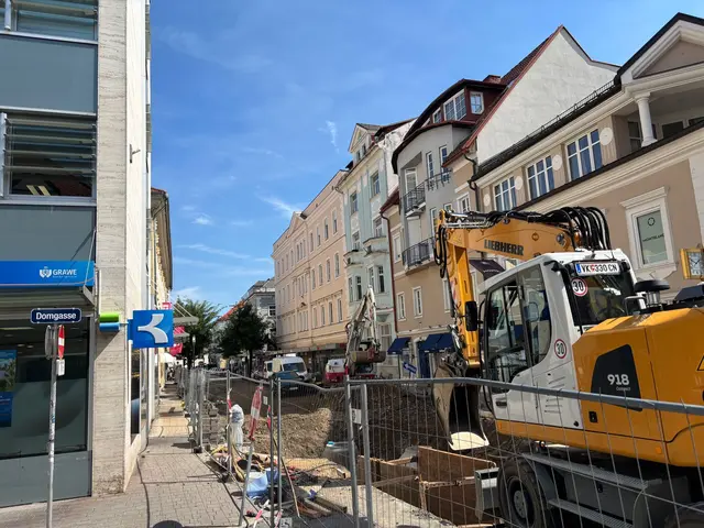 Das ist die Baustelle Paradeisergasse. | Foto: MeinBezirk.at/Stephan Fugger