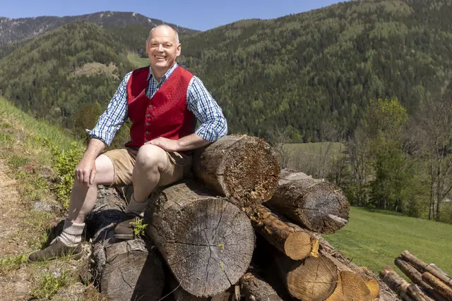 Bergbauer Arnold aus Kärnten. | Foto: ATV