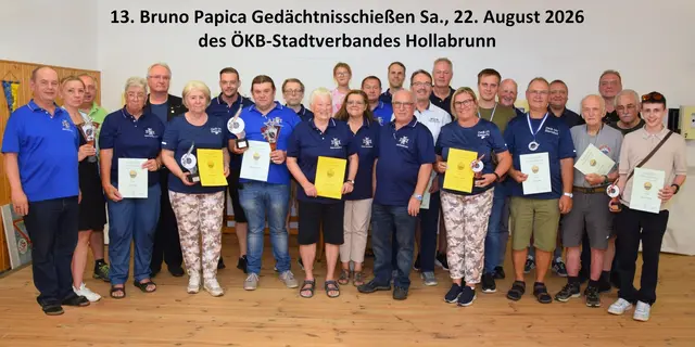 Treffsicher: Beim 13. Bruno-Papica-Gedächtnisschießen wurde um jeden Punkt gekämpft. | Foto: ÖKB Hollabrunn