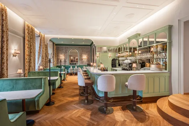 Auch eine Sparkling Bar wurde integriert.  | Foto: GOURMET