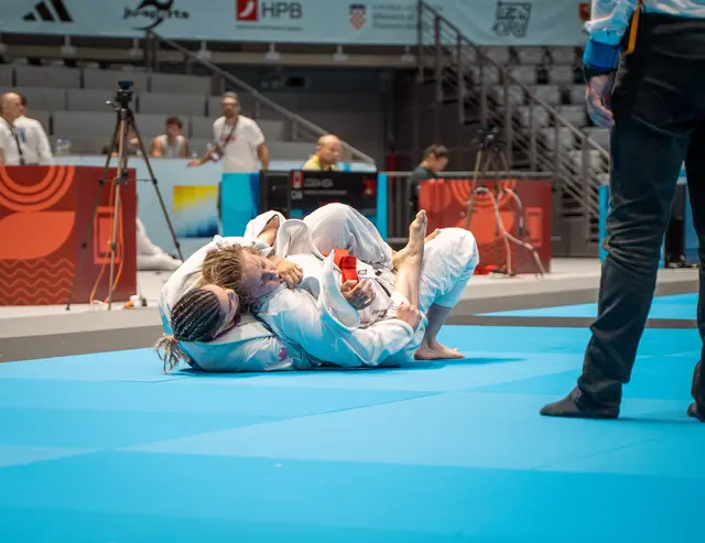 Fernanda Ribeiro bei den Wettkämpfen in Zadar. | Foto: @elsabraun_photo-jiujitsu