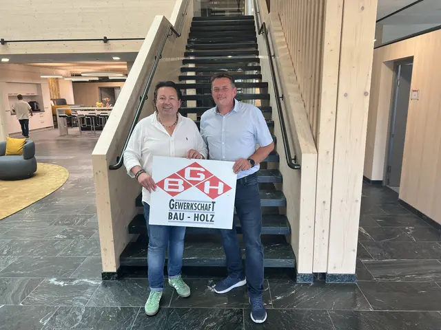 Andreas Hitz und Stephan Möslinger. | Foto: GBH