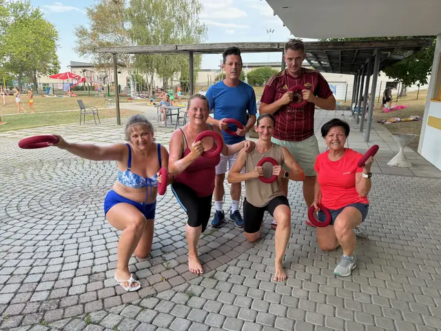 "Sommer-Fit" und "Aqua-Fit" in Schattendorf erfreuten sich großer Beliebtheit.  | Foto: Gemeinde Schattendorf