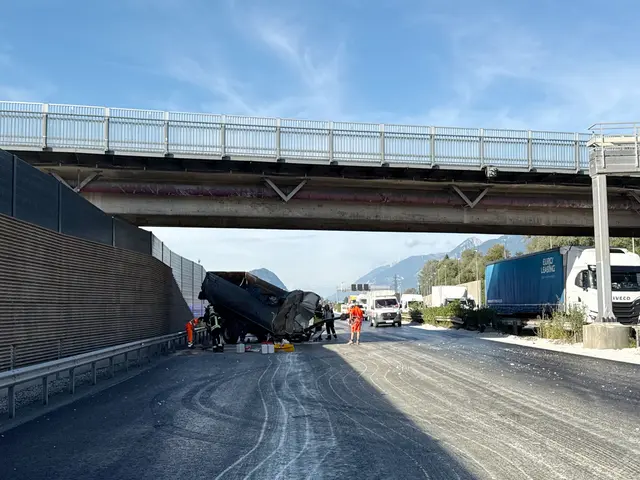 Der Unfall ereignete sich im Bereich einer Baustelle an der A12. | Foto: ZOOM.TIROL