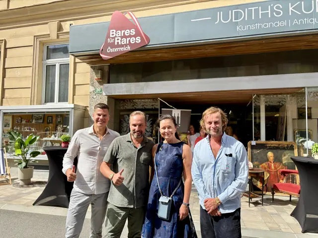 Die "Ankaufstage" in "Judith's Kunsthaus" in Eggenburg sind jedes Mal ein voller Erfolg. | Foto: Markus Kahrer