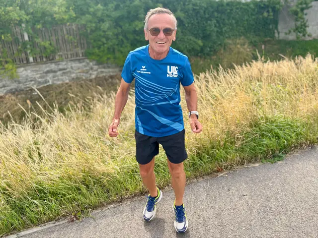 Franz Eidher, 67 Jahre jung, aus Weitersfeld hat im Laufsport seine Stärke. | Foto: Markus Kahrer