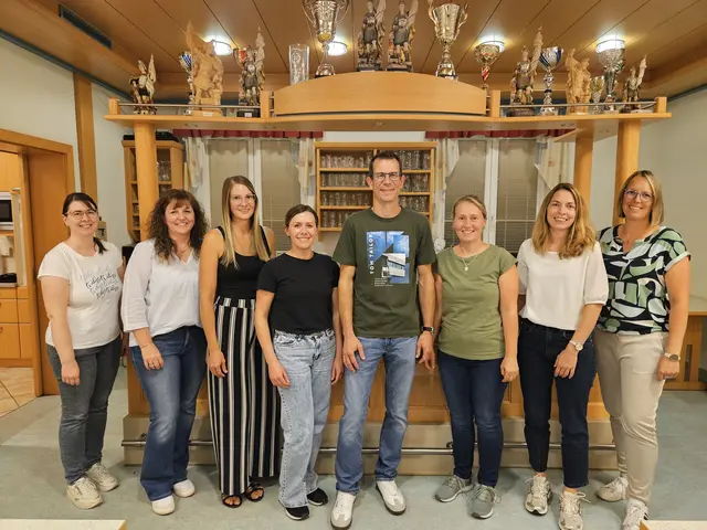 Der Vereinsvorstand mit Gemeinderätin Carina Fuchs (r.). | Foto: Privat