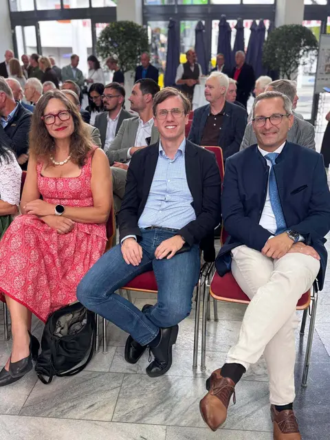 (v.l.) Mochar, Rabitsch und Petritz bei der Eröffnung | Foto: SPÖ Klagenfurt