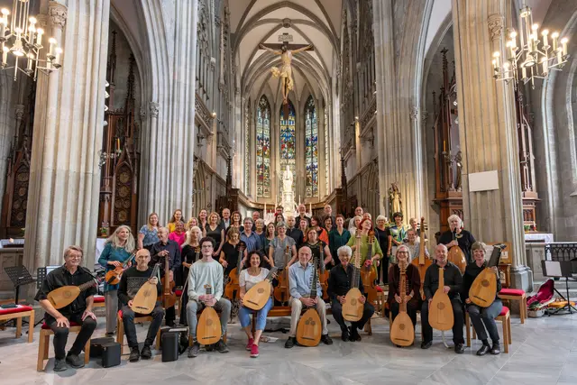 Das Abschlusskonzert des Admonter Lautenherbstes fand in der Stiftskirche statt. | Foto: Admonter Lautenherbst