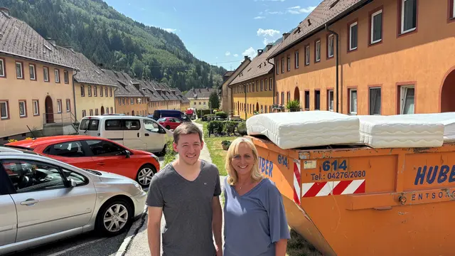 Bürgermeister Armin Egger und Vizebürgermeisterin Melanie Golob sehen im Wohnbau die Zukunft der Radentheiner Familien. | Foto: Stadtgemeinde Radenthein