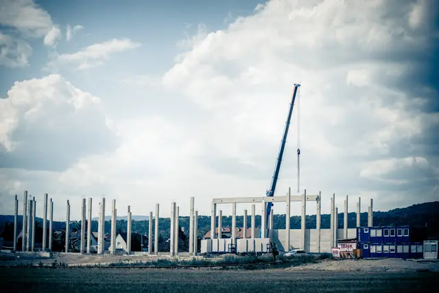 Baustelle beim ehemaligen NS-Zwangslager Hirtenberg�Leobersdorf. | Foto: Husar, C. / Lokalinitiative NS-Zwangsarbeit Leobersdorf