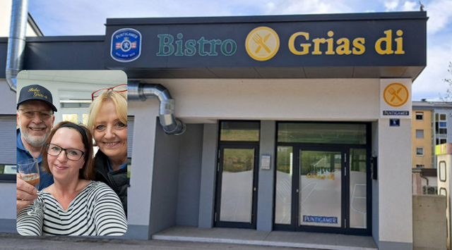 Das Team des Bistro Grias di lädt am 20. September zum Herbstfest nach Liebenfels - Bieranstich, Live-Musik und Grillerei inklusive.  | Foto: Privat