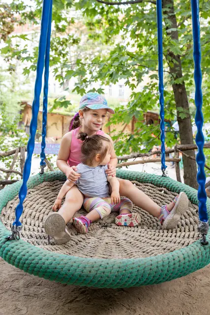 Der Robinsonspielplatz lädt bereits zum 60. Jubiläum.  | Foto: Tomsich/Kinderfreunde