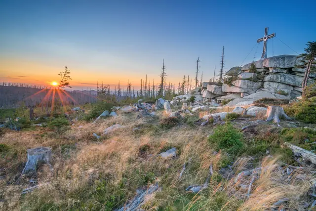 Der Plöckenstein ist der höchste Berg des Mühlviertels. | Foto: Leitner Fotografie/TVB Mühlviertel
