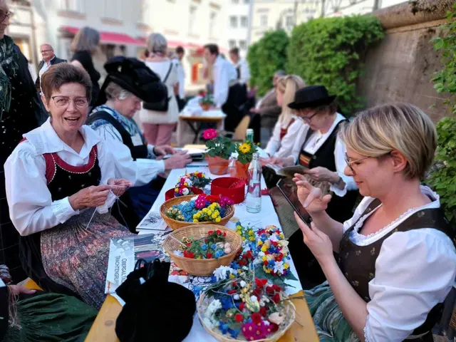 Die Trachtengruppe Feistritz lädt zum gemütlichen Beisammensein ein. | Foto: Trachtengruppe Feistritz