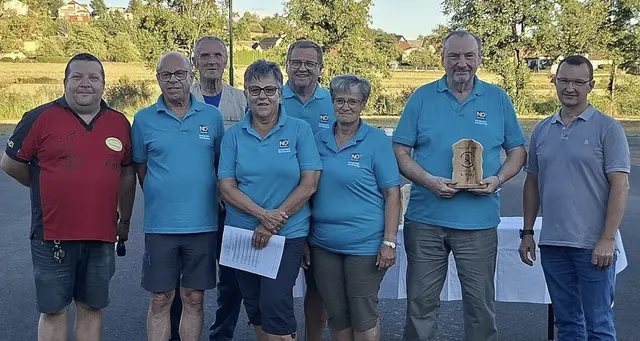 Die Windigsteiger Senioren erreichten den hervorragenden 8. Platz. | Foto: NÖ Senioren