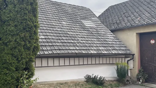 Die "Gemeindeleiter" am Haus von Erika Münster | Foto: privat