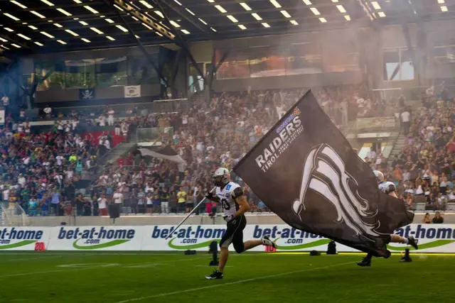 Keine AFL-Duelle: Nach 28 durchgehenden Jahren im Oberhaus startet das Tiroler Aushängeschild im Amercian Football künftig in der zweitklassigen Division 1. | Foto: Herbert Kratky/AFBO