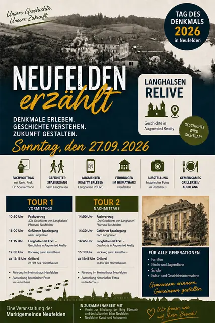 LANGHALSEN wird wieder zum Leben erweckt. | Foto: created by Neufeldner Kunst- und Kulturverein