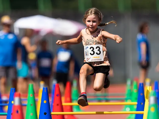 Die jungen Teilnehmer:innen können ihr sportliches Können unter Beweis stellen. | Foto: Alois Huemer