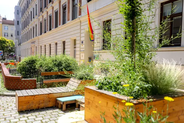 In Wien gibt es 83 autofreie Schulvorplätze.  | Foto: Mobilitätsagentur Wien