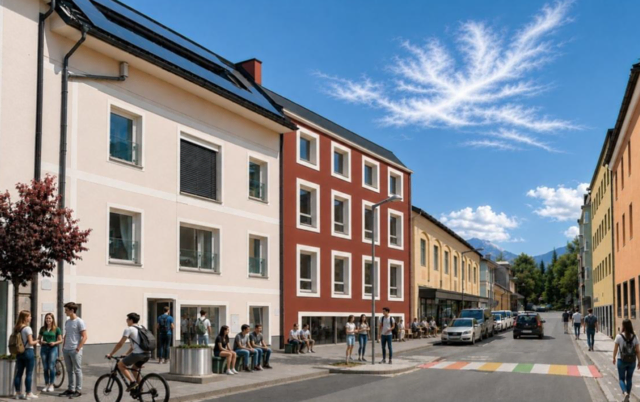 Mit vereinten Kräften ist es gelungen, ein Heim für studentisches Wohnen in Villachs Innenstadt zu fixieren. | Foto: Katzianka Architektur