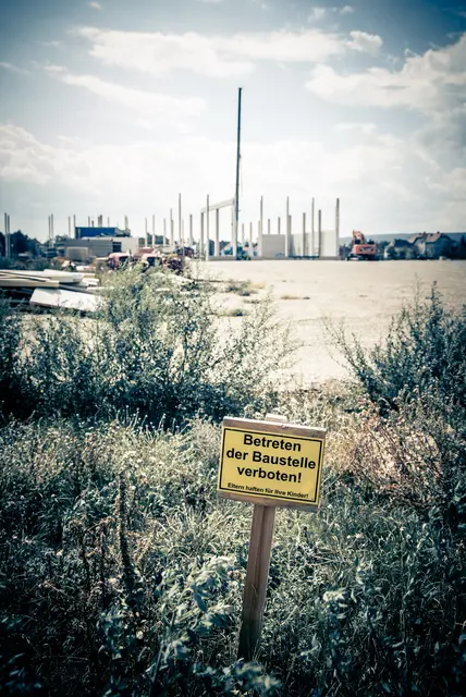 Baustelle beim ehemaligen NS-Zwangslager Hirtenberg�Leobersdorf. | Foto: Husar, C. / Lokalinitiative NS-Zwangsarbeit Leobersdorf