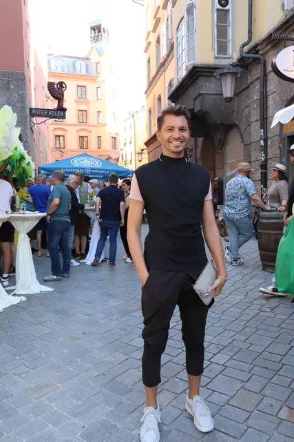 Benjamin Rimml genoss als Besucher die gesellige Atmosphäre und das vielfältige Angebot. | Foto: Kendlbacher