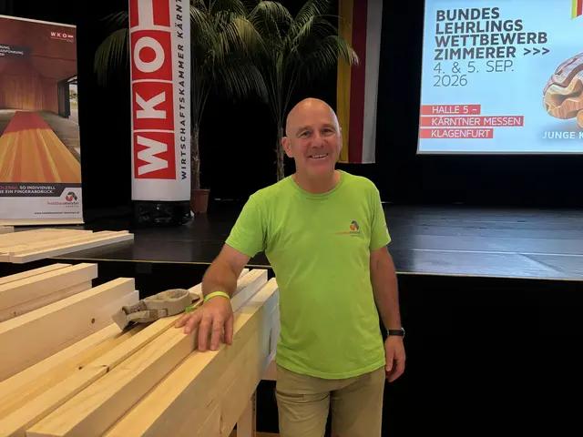 Fritz Klaura, Landesinnungsmeister der Kärntner Holzbau-Meister. | Foto: MeinBezirk.at/Laura Kahl