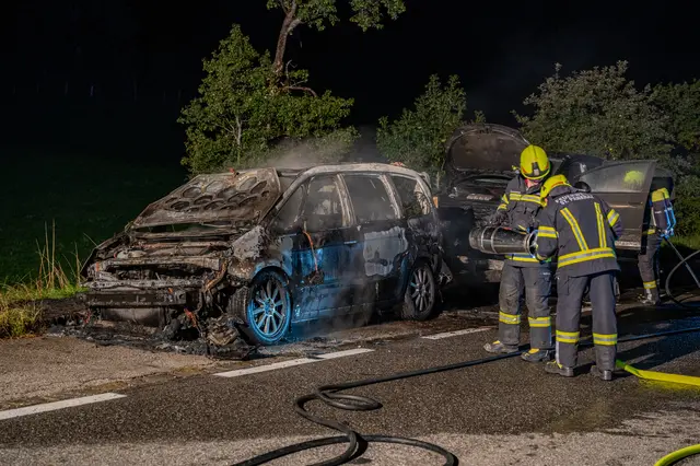 Zur Ursache des Brandes sowie zur genauen Schadenshöhe gibt es noch keine näheren Informationen. | Foto: Team Fotokerschi