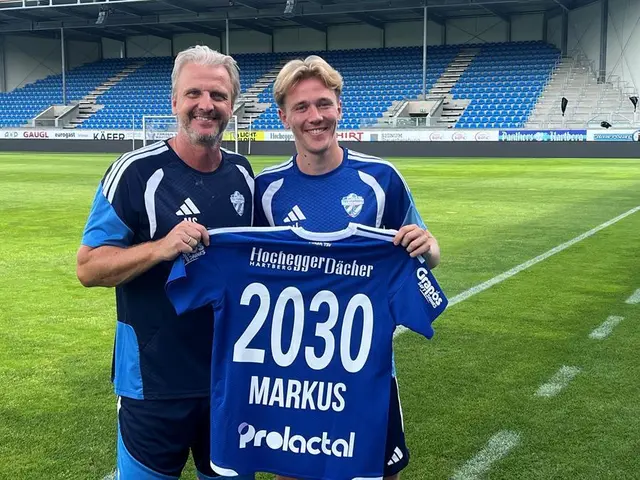 Benjamin Markus verlängert seinen Vertrag bis 2030. | Foto: TSV Hartberg